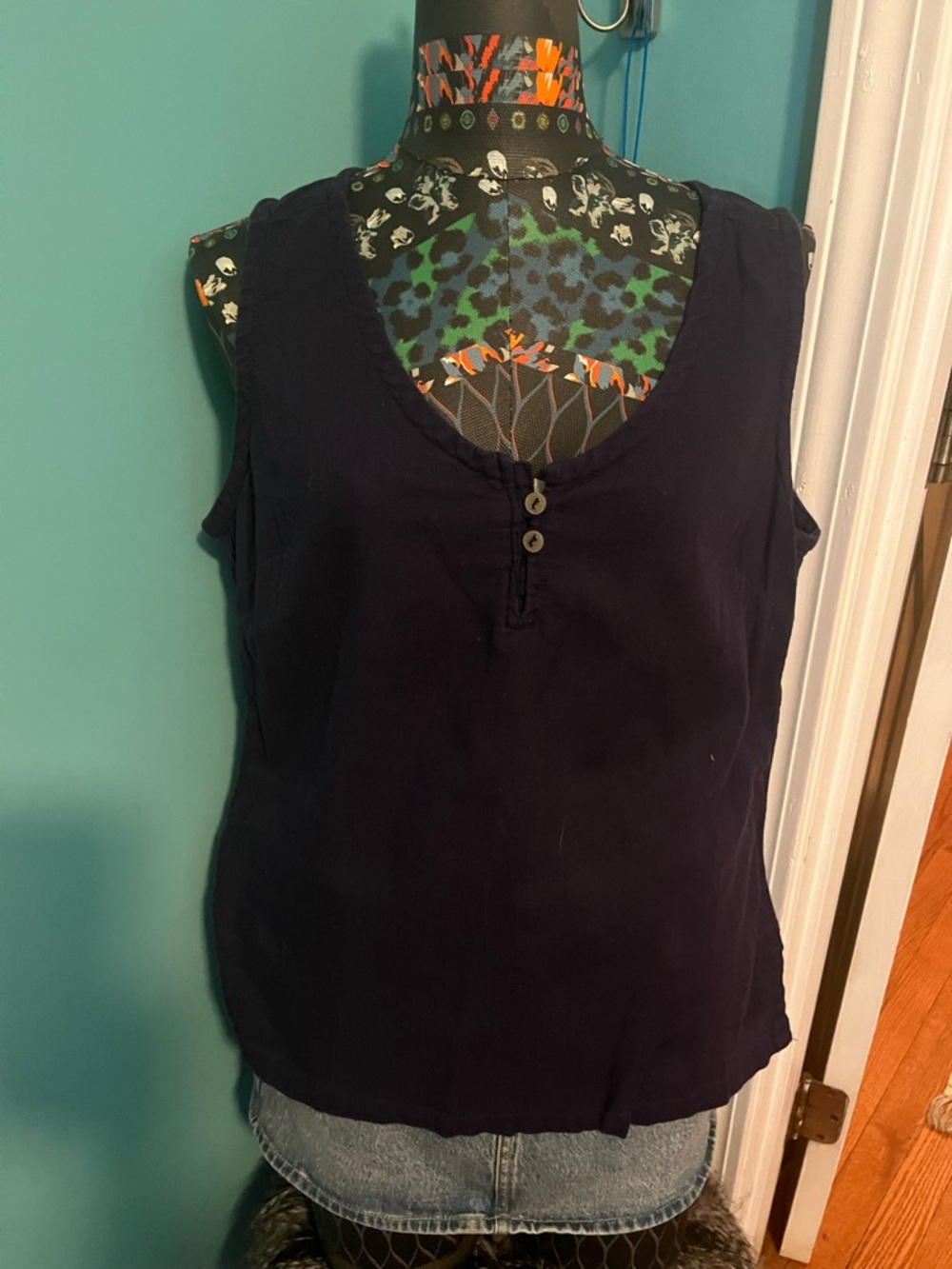 Royal Robbins Navy Blue Women's Top standard fit